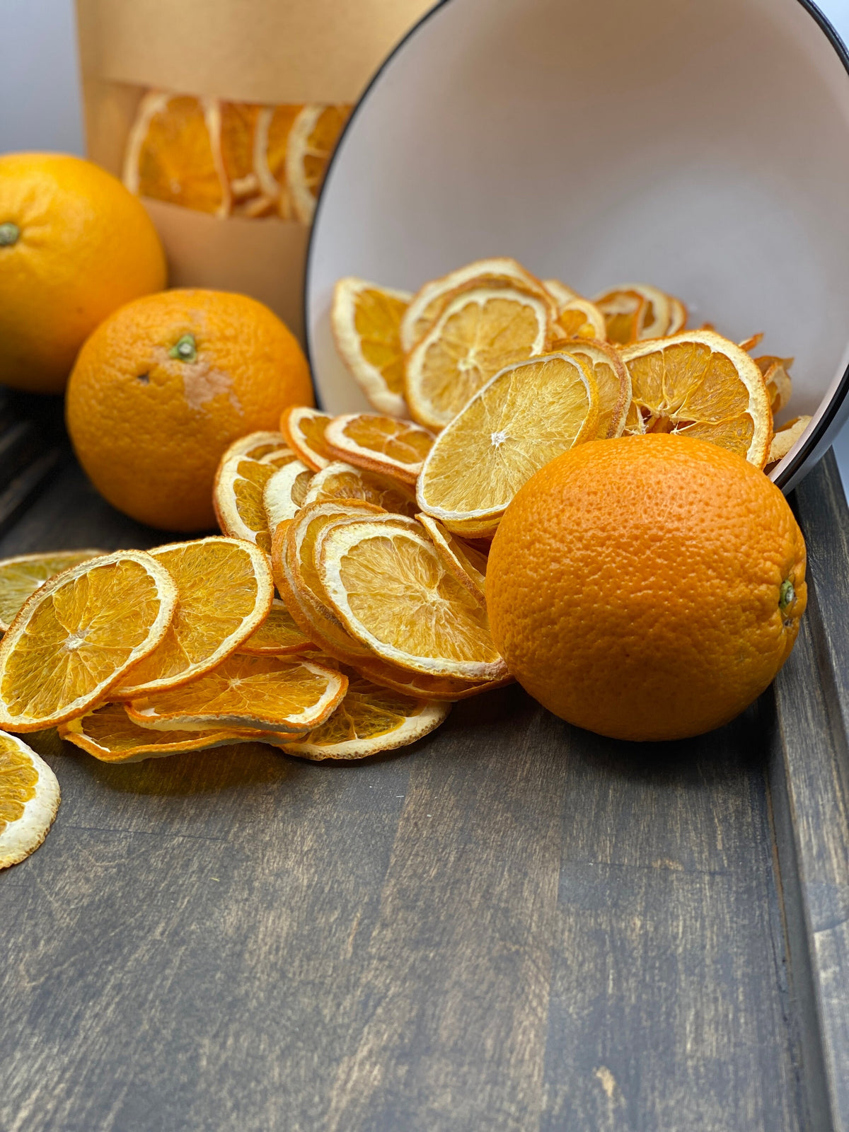 Dried Orange Slices – All-Natural Cocktail Garnish & Holiday Decor
