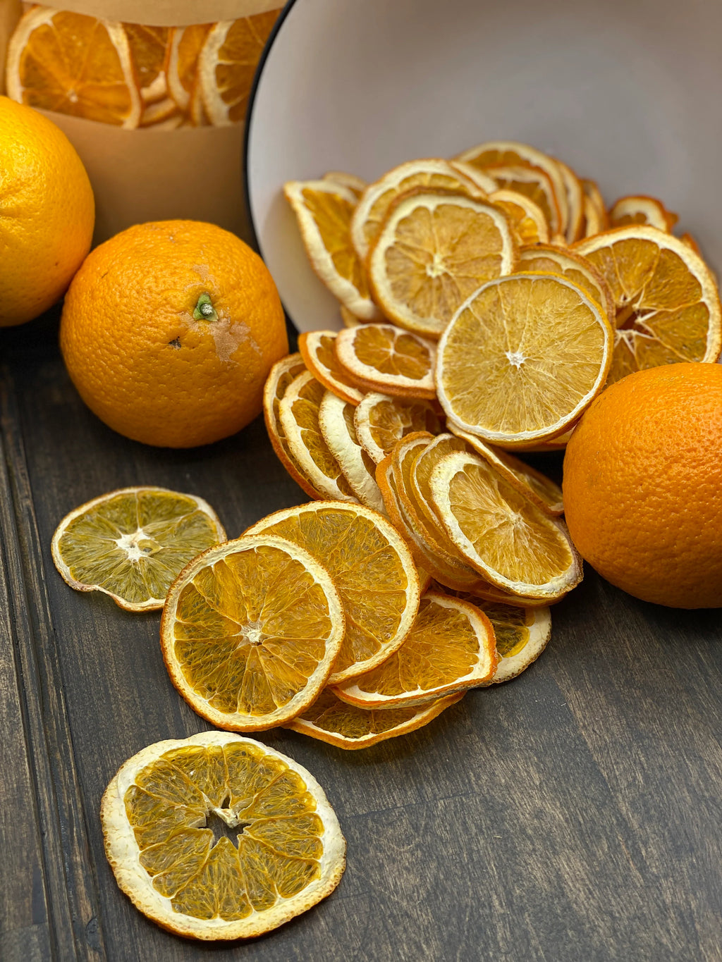 Dried Orange Slices – All-Natural Cocktail Garnish & Holiday Decor