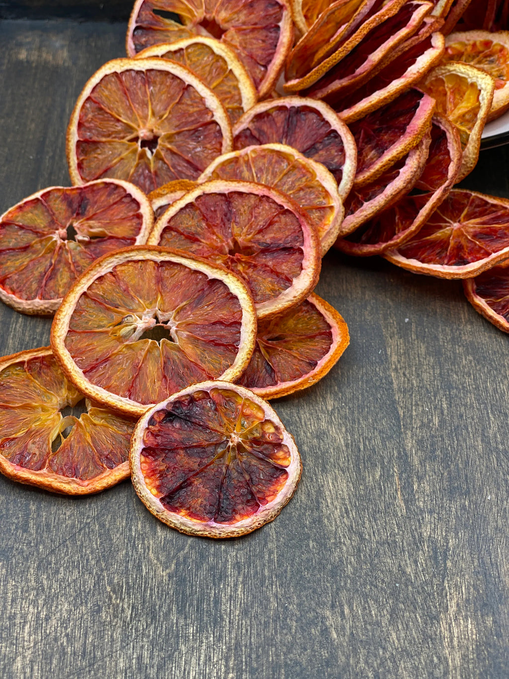 Dried Blood Orange Slices – All-Natural Cocktail Garnish & Holiday Decor